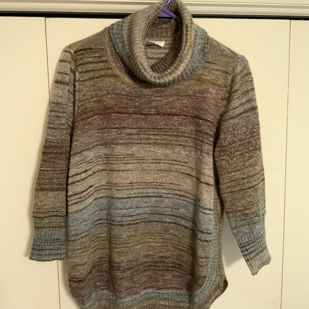 Christopher Banks cowl/turtleneck sweater sz. X